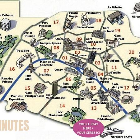 Appartement Cosy Au Calme A 20 Min De Paris فيلوجويف المظهر الخارجي الصورة